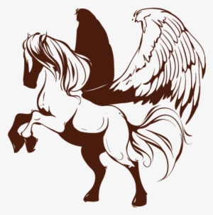 Png Black And White Stock Collection Of Free Unicorn - Horse