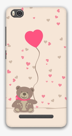 Teddy Bear With Heart Xiaomi Mi 4i Mobile Case - Heart