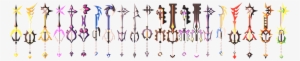 Keyblades From Kingdom Hearts 358/2 Days By Portadorx - 358 2 Keyblades