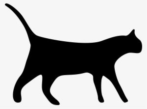 Black Cat Clipart Transparent - Cat Clip Art Transparent Background