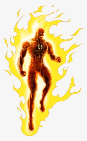 Human Torch Classic Ios - Marvel Human Torch Png