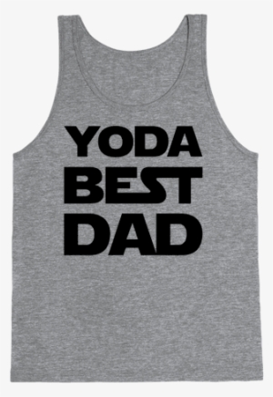 Yoda Best Dad Parody Tank Top