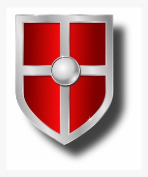 Onlinelabels Clip Art - Transparent Red Shield Logo