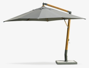 Ethimo Holiday Parasol Rectangular Umbrella Dove Grey