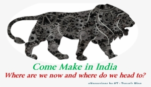 Narendra Modi's Policies For The Youth - Make In India Symbol