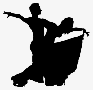 Dancer Clipart Dance Movement - Ballroom Dancer Silhouette Png