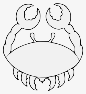 Crab Traceable Heraldic Art - Crab