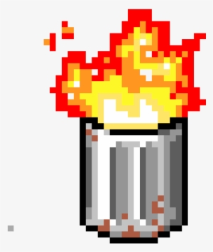 Trash Fire - Pixel Art