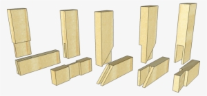 Types Of Bridle Joint - Mitred Corner Bridle Joint