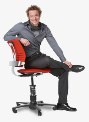 Sitting Man Png - Sitting On A Chair Png