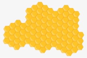 Free Image On Pixabay Hive Bee Hexagon - Colmena De Abejas Png