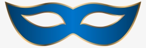 Blue Carnival Mask Png Clip Art Transparent Image - Mask Clipart Transparent