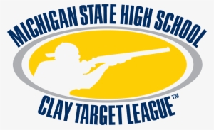 Mi Clay Target Logo Correct Colors - Michigan State High School Clay Target League