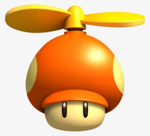 Propeller Mushroom - Mario Flying Power Up