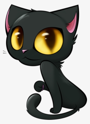 Clip Art Black And White Library Png Kot Pinterest - Cute Black Cat Clipart