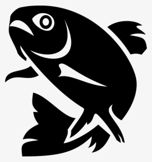 Graphic Black And White Stock Trout Big Image Png - Trout Clip Art Png