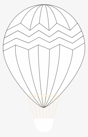 Hot Air Balloon Clip Art - Drawing