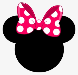 Lollipop Clipart Mickey Mouse Ear - Minnie Mouse Head Png