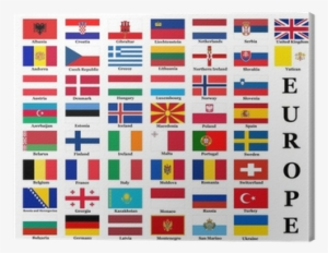 Flaggen Der Länder Europas