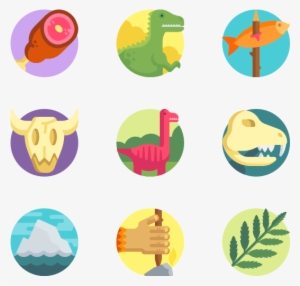 Prehistoric 50 Icons - Education Icon Png Color