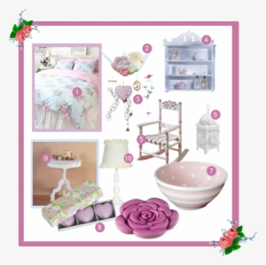 Shabby Chic Girls Bedroom Design / Decor Ideas - Shabby Chic Girl Bedroom Decoration