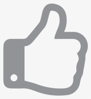 Redes Sociales Gris - Fa Thumbs O Up