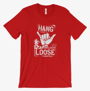 Hang Loose T-shirt Red - Right Wing Death Squad Shirt