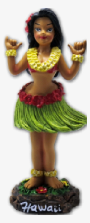 Shaka Girl - Dashboard Doll - Hang Loose - Kc Hawaii Shaka Girl Dashboard Doll 4"