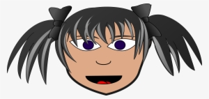 This Free Icons Png Design Of Girl In Pigtails
