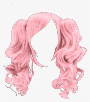 Hair Wig Pigtails Pink Costume Beauty Party Halloweenco - Multi-color Fashion Wig Women Long Curly Ponytails