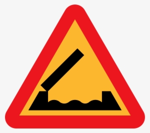 Big Image - Falling Rocks Traffic Sign