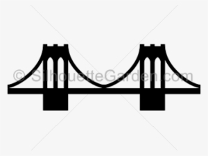 Broken Bridge Clipart Crossing Bridge - Brooklyn Bridge Clip Art
