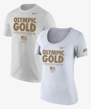 Nike Olympic Gold Medal Tee - Ice Gold T Shirt