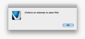 Failure On Attempt To Open File - Computer File