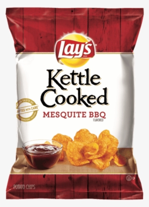 Lay's Kettle Cooked Potato Chips, Mesquite Bbq - 8