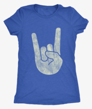 Rock On Horns Hand Symbol - Shirt