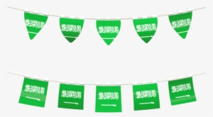 Saudi Arabia Flag Cufflinks, Men's, Sea Green / Azure