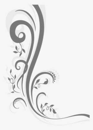 More Artists Like Black White Floral Divider By Toxicestea - Fancy Paint Line Png