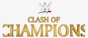 Wwe Clash Of Champions - Wwe Clash Of Champions Logo