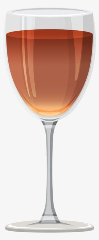 Glass - Pink Wine Glass Png