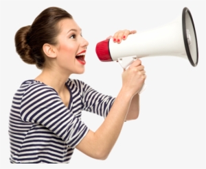 Allow Pre-agent Customers To Identify With Your Brand - Someone With A Megaphone