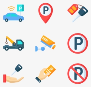 Parking 30 Icons - Icon