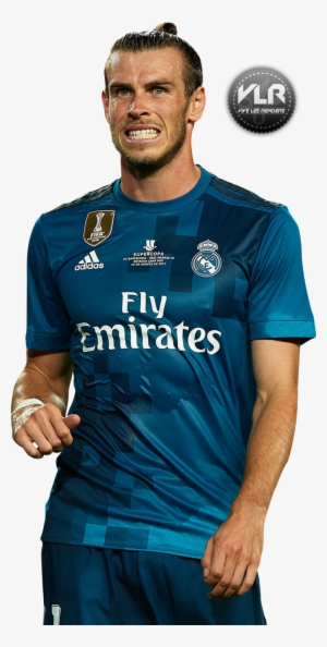 Gareth Bale Front Autographed Real Madrid 2016-17 Away