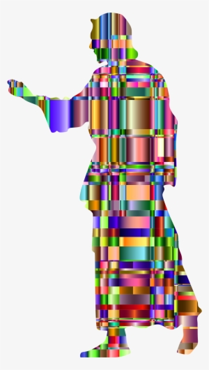 This Free Icons Png Design Of Checkered Chromatic Jesus