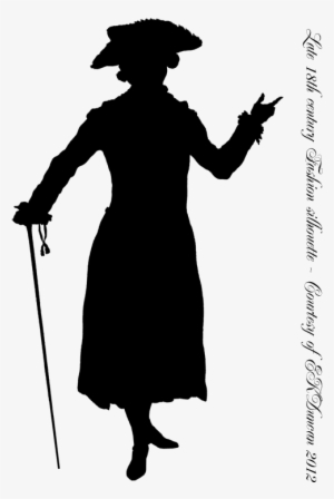 Fashion Silhouette Png Download - 17th Century Men Silhouettes