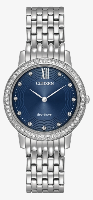 Silhouette Crystal - Citizen Eco Drive Crystal Ladies Watch