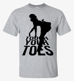 Touch Your Toes Vintage Girl T-shirt - Lacrosse Shirt- Lacrosse Girl Is Cooler