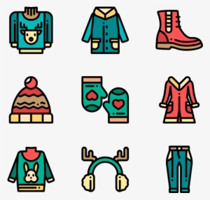 Picture Free Download Icons Free Clothes - Winter Clothes Png Cartoon