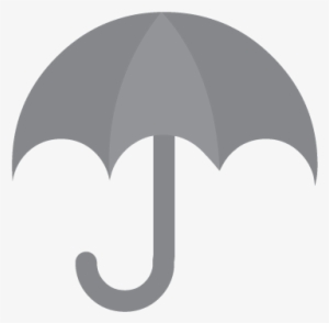 Umbrella Icon - Grey Umbrella Icon Png