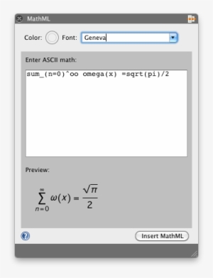 Abiword Contains A Small Equation Editor, Based On - Macquarie University